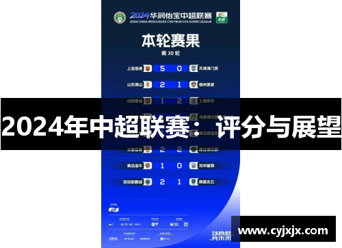 2024年中超联赛：评分与展望